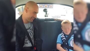 Guardiola responde a niño sobre Messi en Manchester City