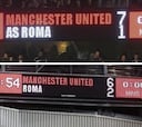 Segunda humillación de la Roma en Old Trafford