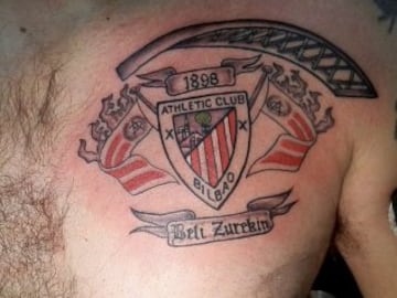 Los tatuajes de escudos de fútbol que más te sorprenderán