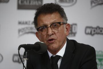 El entrenador risaraldense volvió al equipo verde luego de cuatro años. "Hay unas ganas enorme de cumplirle a toda la afición", aseguró.