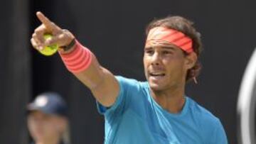 Nadal vuelve a la arcilla de Hamburgo buscando confianza