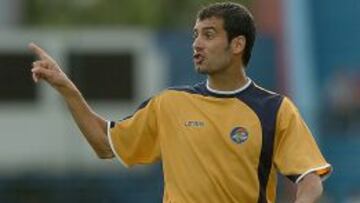 Guardiola, con la camiseta del Dorados de Sinaloa.