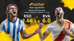Real Sociedad vs. Rayo Vallecano: horario, TV, estadísticas, clasificación y pronósticos
