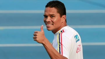 Carlos Bacca se encuentra a un gol de los máximos anotadores de las Eliminatorias Sudamericanas y buscará en las próximas dos jornadas aumentar su cuota para liderar la tabla.