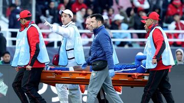 Carrillo se lesiona en el Mundial de Clubes