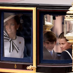 Primeras imágenes de Kate Middleton en su reaparición por el desfile Trooping the Colour