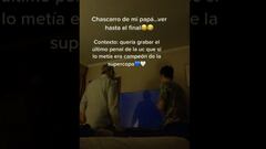 El tragicómico festejo de unos hinchas de la UC que arrasa en TikTok