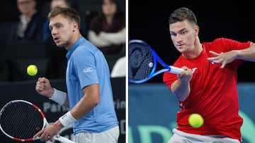 Hamad Medjedovic y Miomir Kecmanovic.