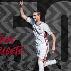 Arroyo alcanza los 150 partidos de Liga con el Albacete