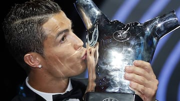 La UEFA elige a Cristiano como Mejor Jugador de Europa