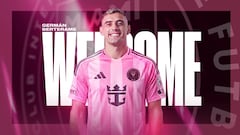 Germán Berterame, nuevo futbolista del Inter Miami de Messi