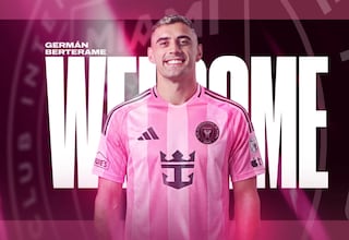Germán Berterame, nuevo futbolista del Inter Miami de Messi