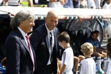Enrique Mart¨ªn y Zidane.