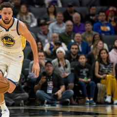 Los Warriors sobreviven en Sacramento con 95 puntos de su 'Big Three'