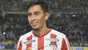Fabián Sambueza, jugador del Junior de Barranquilla.