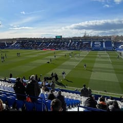 Hubo 5.335 espectadores en Butarque para el Rayo-Atlético