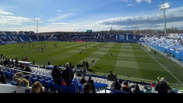 Hubo 5.335 espectadores en Butarque para el Rayo-Atlético
