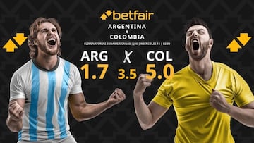 Argentina vs. Colombia: horario, dónde ver, pronósticos y clasificación