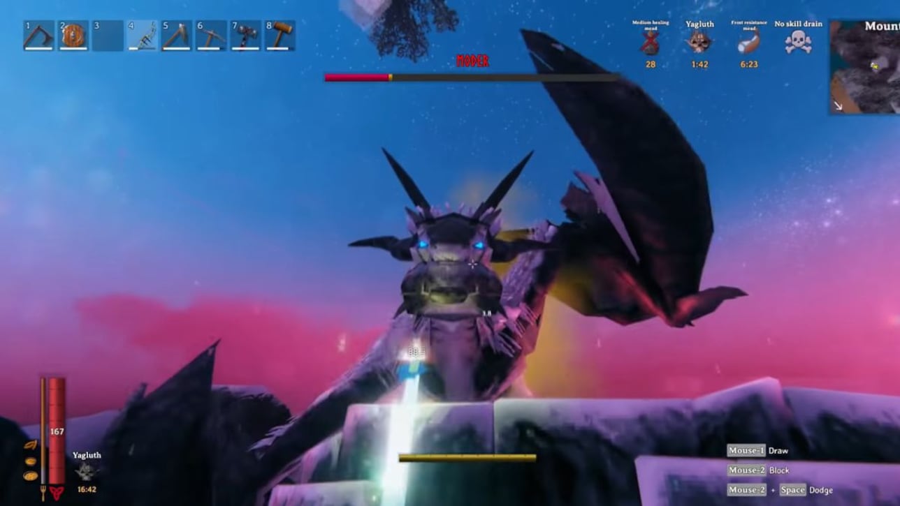 Moder en Valheim: cómo invocarlo y derrotarla (cuarto boss) - Meristation