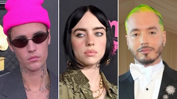 World Mental Health Day | Celebridades que se han sincerado sobre sus luchas con la salud mental: Justin Bieber, Billie Eilish, J Balvin, Angelina Jolie y m¨¢s.