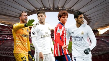 ¿Cuál sería el once más caro del derbi si juntamos jugadores de Atlético y Real Madrid?