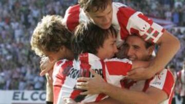 <b>TERCERA JORNADA</b> El Atlhetic logra su primera victoria de la temporada.