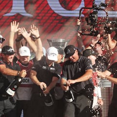 Los 4 Aces de Dustin Johnson se llevan el ‘Gordo’ del LIV