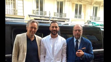 29/06/16 REDES SOCIALES TWITTER
KARIM BENZEMA CON SUS ABOGADOS