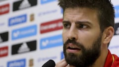 Piqué: "No-one can doubt my commitment to the Spain team"