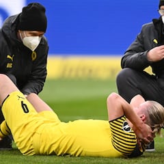 El Dortmund saca las garras en el comunicado médico de Haaland