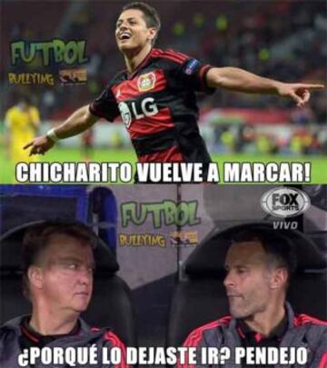 Memes del arrepentimiento de Van Gaal por el Chicharito