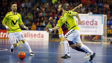 El Movistar Inter gana su 11ª Liga ante el Barcelona en el Palau