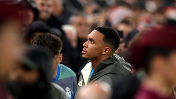 Soccer Football - UEFA Champions League - Liverpool v Real Madrid - Anfield, Liverpool, Britain - November 4, 2025 Real Madrid's Trent Alexander-Arnold before the match REUTERS/Phil Noble