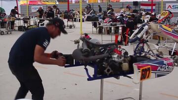 Así funciona el parque cerrado del Sudamericano de Karting