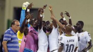 Ghana logra el pase a la final en 'la vergüenza de Malabo'