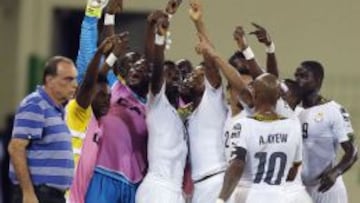 Ghana logra el pase a la final en 'la vergüenza de Malabo'