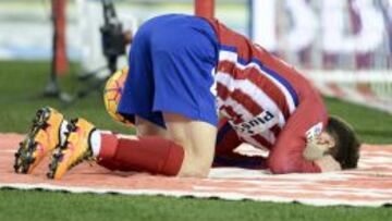 Vietto se lamenta tras una ocasión perdida.