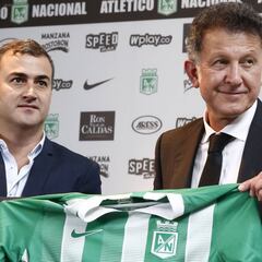 Así fue la presentación de Osorio como técnico de Nacional