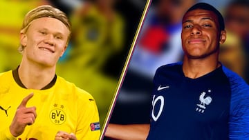 Mbappé-Haaland: una batalla para ser el mejor