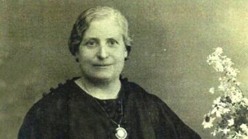 Prudencia Priego, la madre del Rayo Vallecano.