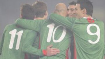 La selección de Euskadi golea a una floja Bolivia en Anoeta