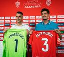 Andrés Fernández y Álex Muñoz, veteranía y competitividad para el Almería