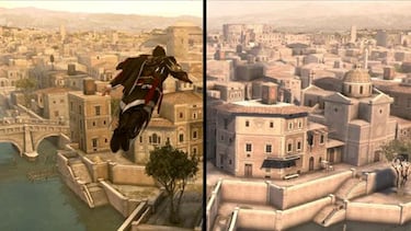 Comparativa gráfica Assassin's Creed The Ezio Collection vs original