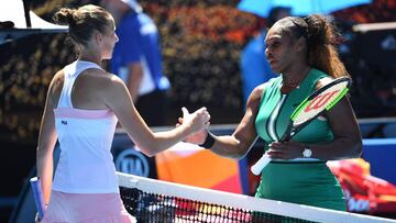 Pliskova remonta un 1-5 en el tercer set y elimina a Serena