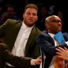 Griffin se lesiona tras pegar a un utillero de los Clippers