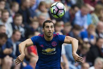 Armenian midfielder Henrikh Mkhitaryan impressed on debut.