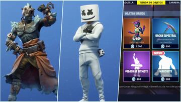 Consigue ya los nuevos objetos de Marshmello en Fortnite