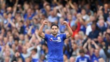 Falcao espera su momento en la titular del Chelsea.