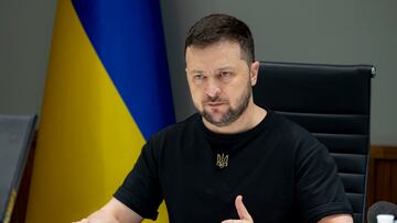 El presidente de Ucrania, Volodímir Zelenski