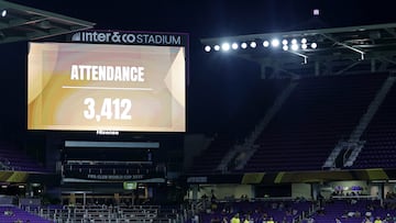 Although Real Madrid and PSG have proved popular, some games at the tournament have drawn crowds of less than 10,000 fans.